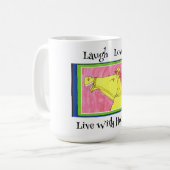 Mug avec de l'artisanat et des vers de cheval mign (Devant gauche)