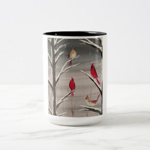 Mug avec des cardinaux