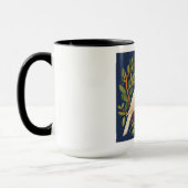 Mug avec des colombes sur branche d'olivier (Gauche)