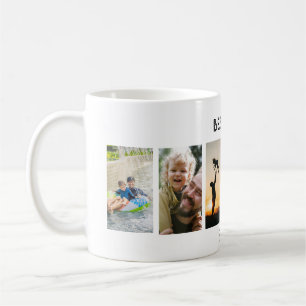 Mug avec des photos de Père-Fils qui réchauffent l