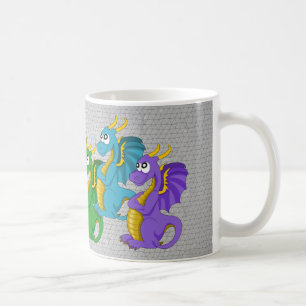 Mug avec dessin de dragon