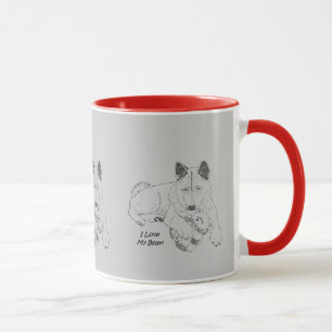 Mug "avec dessin original du chien"