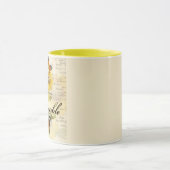 Mug Avec Dieu des tournesols et des papillons (Centre)