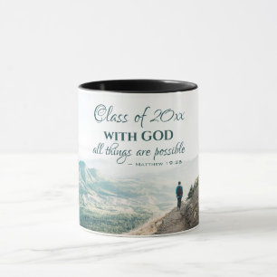 Mug Avec Dieu toutes les choses sont possibles Bible G