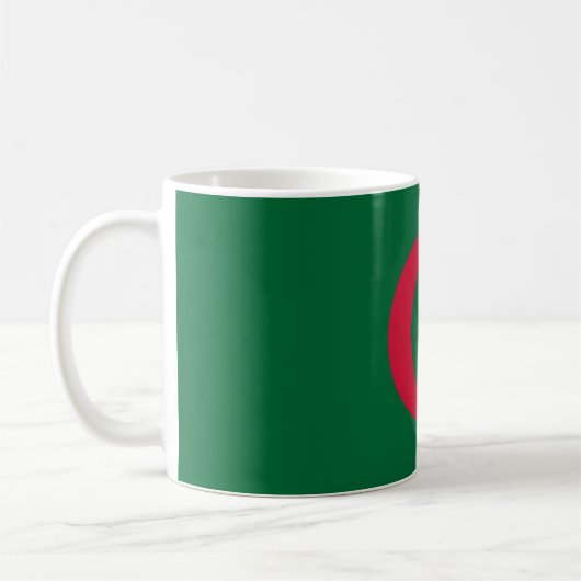 Mug avec drapeau d'Algérie (Gauche)