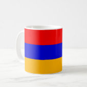 Mug avec drapeau d'Arménie (Devant gauche)