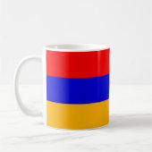 Mug avec drapeau d'Arménie (Gauche)