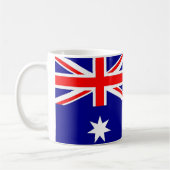 Mug avec drapeau d'Australie (Gauche)