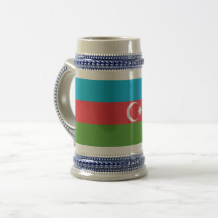 Mug avec drapeau d'Azerbaïdjan