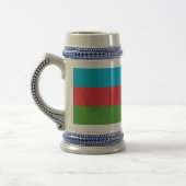 Mug avec drapeau d'Azerbaïdjan (Gauche)