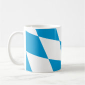 Mug avec Drapeau de Bavière, Allemagne (Gauche)