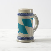 Mug avec Drapeau de Bavière, Allemagne (Devant droit)