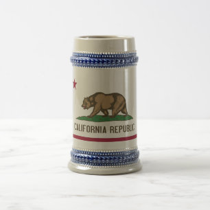 Mug avec Drapeau de Californie Etat -USA