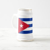 Mug avec drapeau de Cuba (Devant gauche)