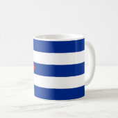 Mug avec drapeau de Cuba (Devant droit)