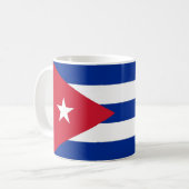Mug avec drapeau de Cuba (Devant gauche)