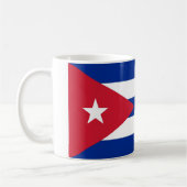 Mug avec drapeau de Cuba (Gauche)