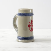 Mug avec Drapeau de Florence, Italie (Devant gauche)