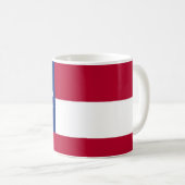 Mug avec Drapeau de Géorgie Etat - USA (Devant droit)
