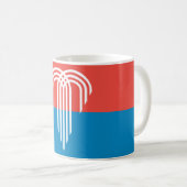 Mug avec drapeau de Kansas City, Missouri (Devant droit)