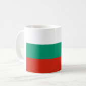 Mug avec drapeau de la Bulgarie (Devant gauche)