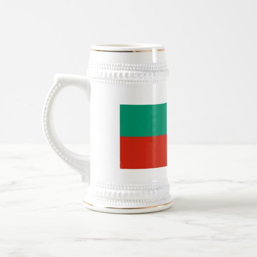 Mug avec drapeau de la Bulgarie (Gauche)