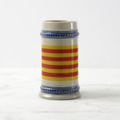 Mug avec drapeau de la Catalogne (Centre)