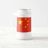 Mug avec drapeau de la Chine (Devant gauche)