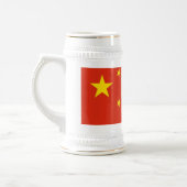 Mug avec drapeau de la Chine (Gauche)