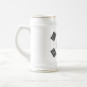 Mug avec drapeau de la Corée du Sud (Gauche)