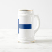 Mug avec drapeau de la Finlande (Devant droit)