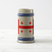 Mug avec drapeau de la Géorgie (Centre)
