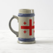Mug avec drapeau de la Géorgie (Gauche)