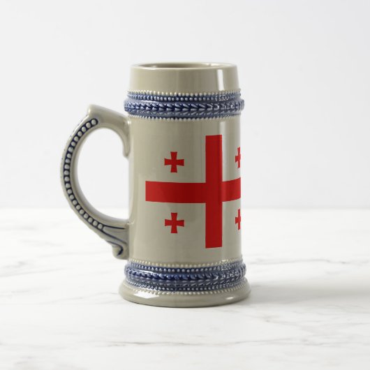 Mug avec drapeau de la Géorgie (Gauche)