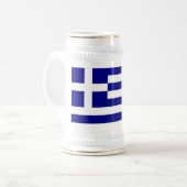 Mug avec drapeau de la Grèce (Devant gauche)