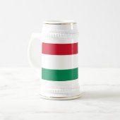 Mug avec drapeau de la Hongrie (Devant gauche)