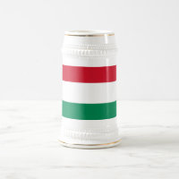 Mug avec drapeau de la Hongrie