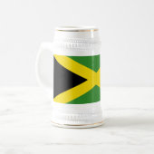 Mug avec drapeau de la Jamaïque (Devant gauche)