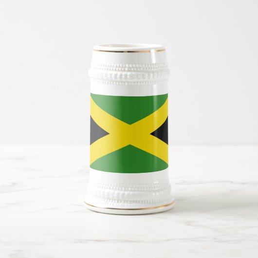 Mug avec drapeau de la Jamaïque (Centre)