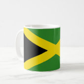 Mug avec drapeau de la Jamaïque (Devant gauche)