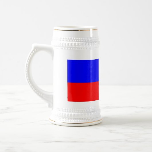 Mug avec drapeau de la Russie (Gauche)