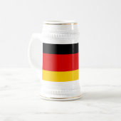 Mug avec drapeau de l'Allemagne (Devant gauche)