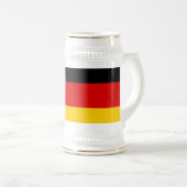 Mug avec drapeau de l'Allemagne (Devant droit)