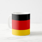 Mug avec drapeau de l'Allemagne (Devant gauche)