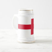 Mug avec drapeau de l'Angleterre (Devant gauche)