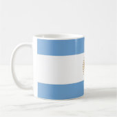Mug avec drapeau de l'Argentine (Gauche)