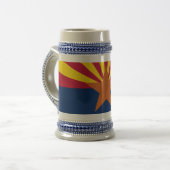 Mug avec Drapeau de l'Arizona Etat -USA (Devant gauche)