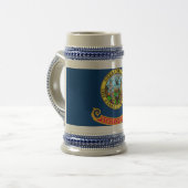 Mug avec Drapeau de l'Etat de l'Idaho -USA (Devant gauche)