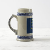 Mug avec drapeau de l'état de l'Indiana -USA (Gauche)
