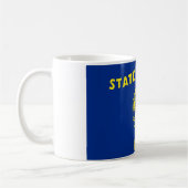 Mug avec drapeau de l'Etat de l'Oregon - USA (Gauche)